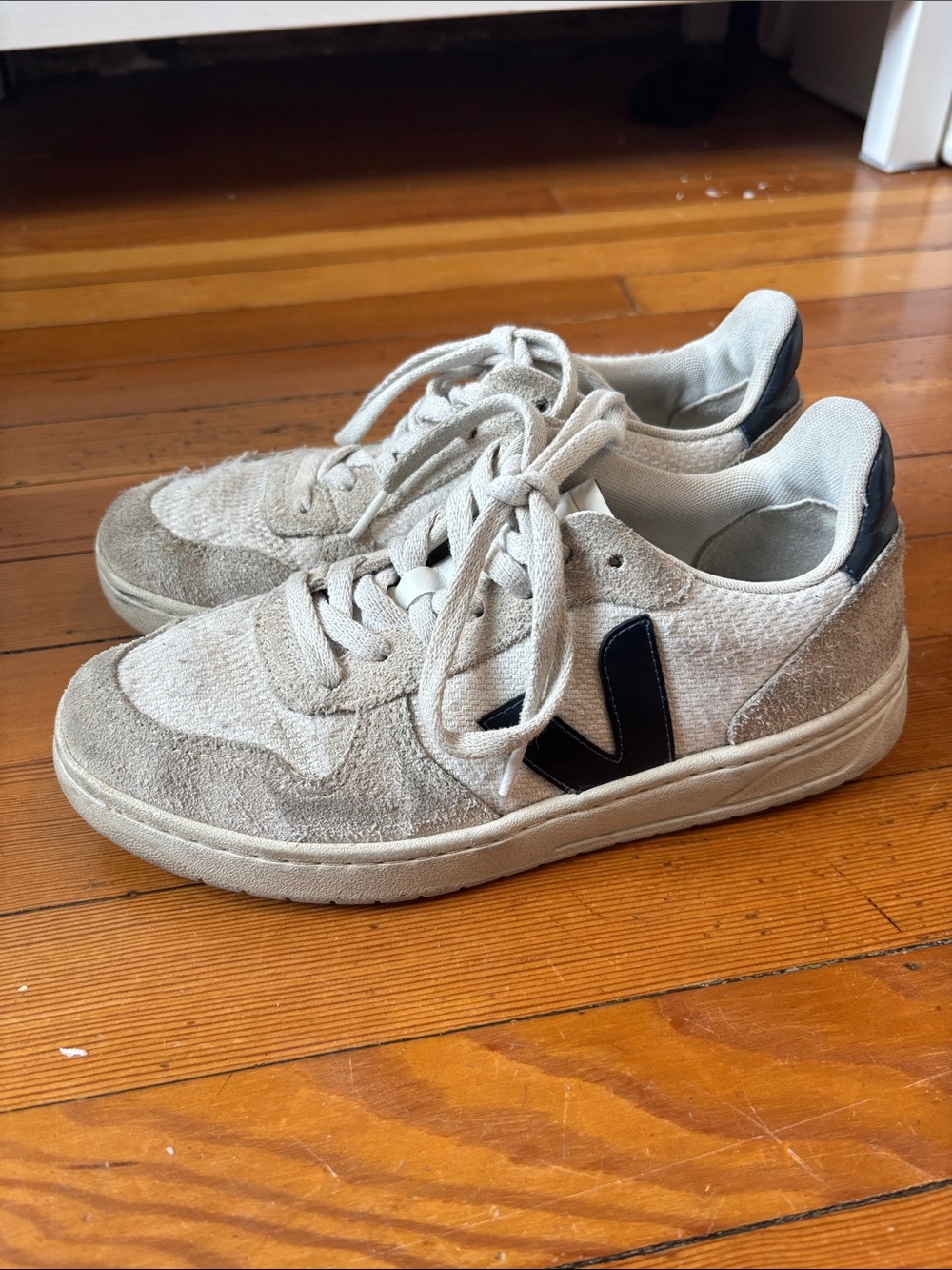Veja V-10 Mesh White Náutico Sneakers